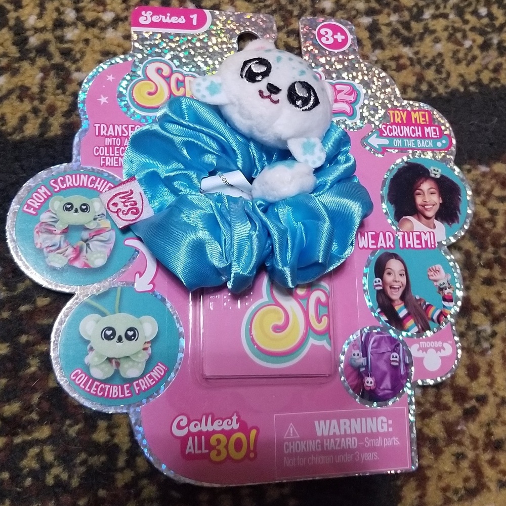 Scrunchmiez Hair Quigley Scrunchy Backpack Clip Toy Series 1 NEW